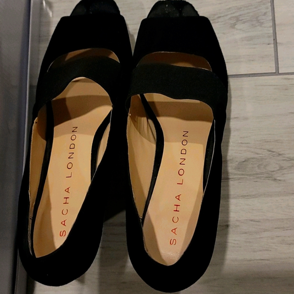 Sacha London leather suede shoes